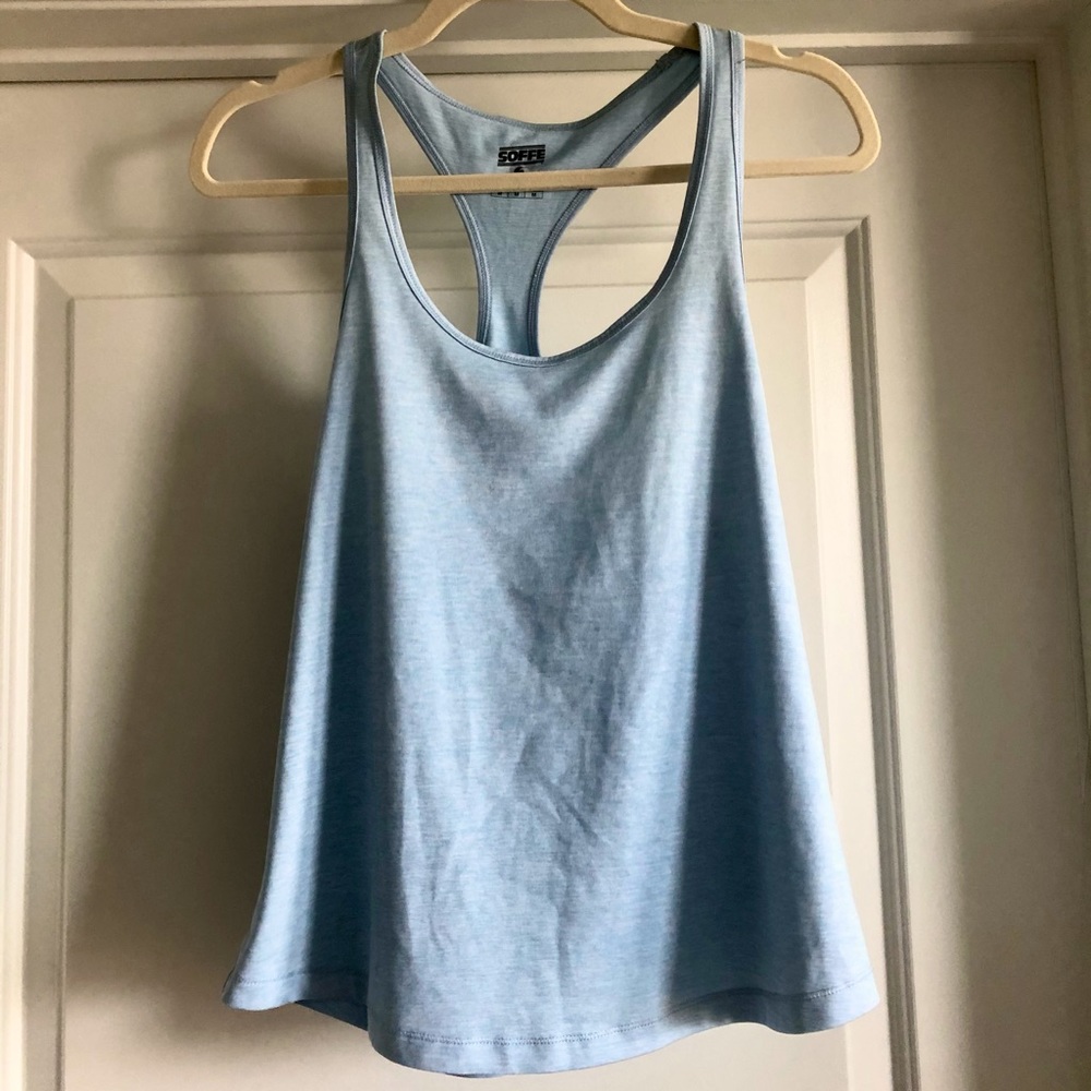 Soffee quick dry performance racerback tank size M